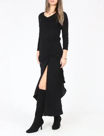 Fusta Zara, negru Negru