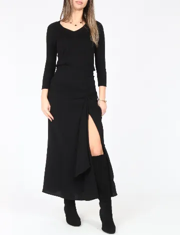 Fusta Zara, negru Negru