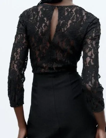 Rochie medie Zara, negru Negru