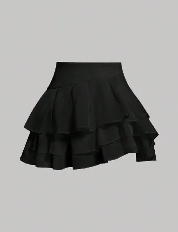 Fusta SHEIN, negru Negru