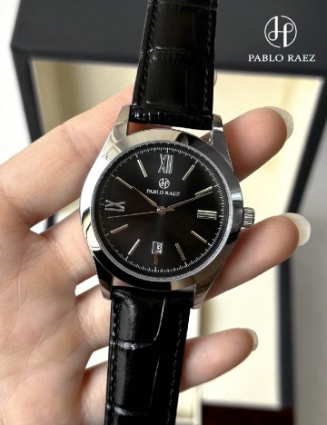 Ceas Pablo Raez, argintiu