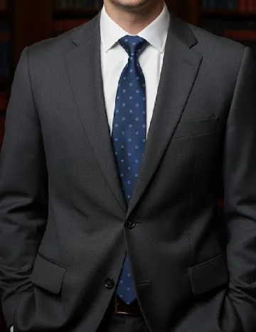 Cravata Zara, albastru Albastru