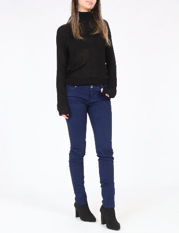 Pantaloni Zara, bleumarin
