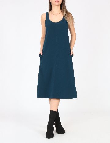 Rochie medie Zara, albastru