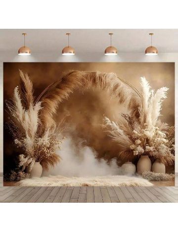 Fundal din material textil SHEIN, maro