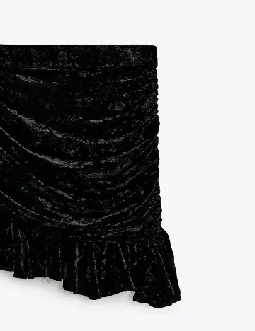 Fusta Zara, negru Negru