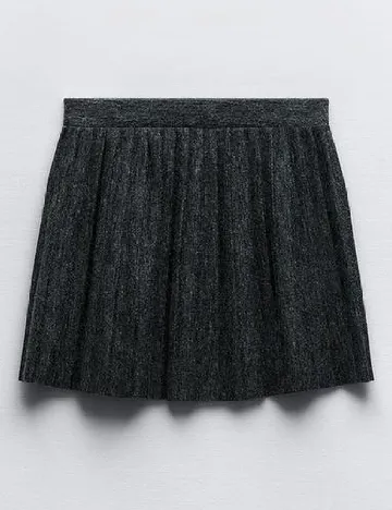 Fusta Zara, gri Gri