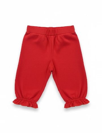 Pantaloni Zara, rosu