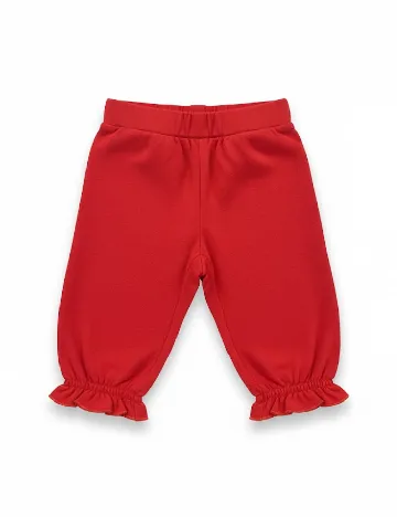 Pantaloni Zara, rosu Rosu