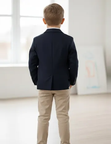 Sacou Zara, bleumarin Albastru