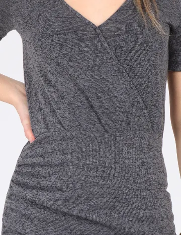 Rochie scurta Zara, gri Gri