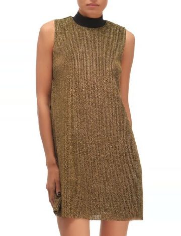 Rochie scurta Zara, auriu