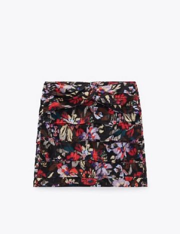 Fusta Zara, mix culori