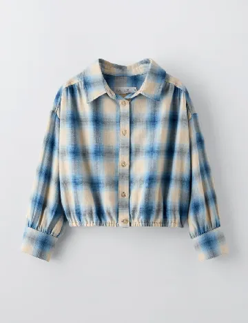 Camasa Zara, albastru Albastru