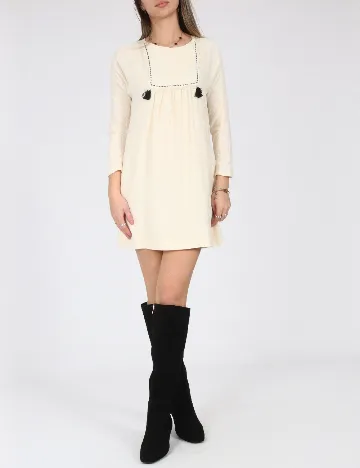 Rochie Zara, crem Crem