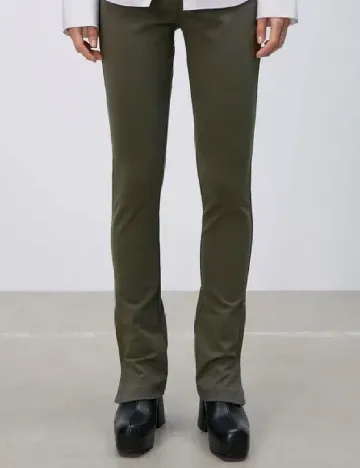 Pantaloni Zara, verde Verde