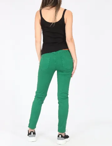 Blugi Zara, verde Verde