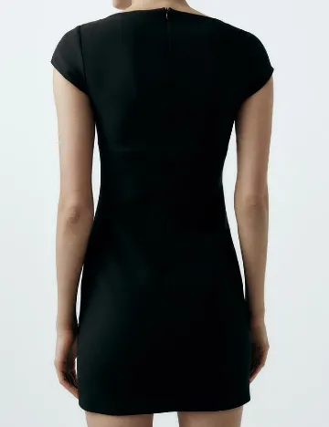Rochie scurta Zara, negru Negru