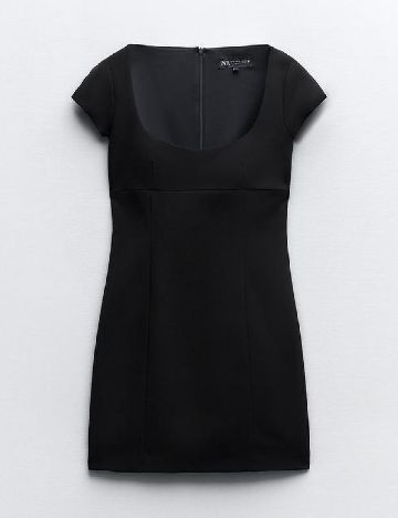 Rochie scurta Zara, negru