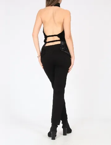 Bluza Bershka, negru Negru