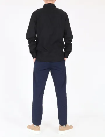 Camasa Bershka, negru Negru