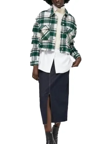 Jacheta Zara, verde Verde