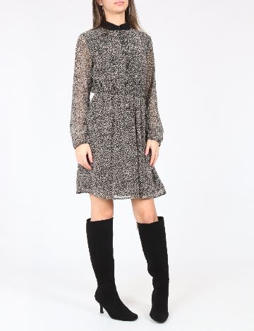 Rochie scurta Zara, animal print