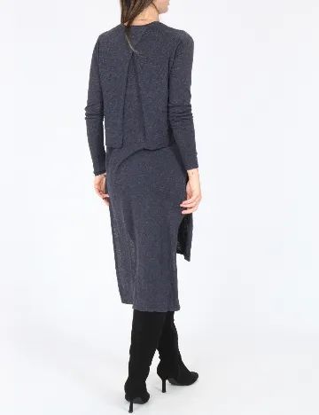 Bluza Zara, bleumarin Albastru