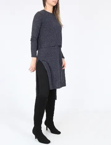 Bluza Zara, bleumarin Albastru