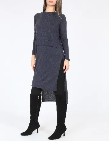 Bluza Zara, bleumarin Albastru