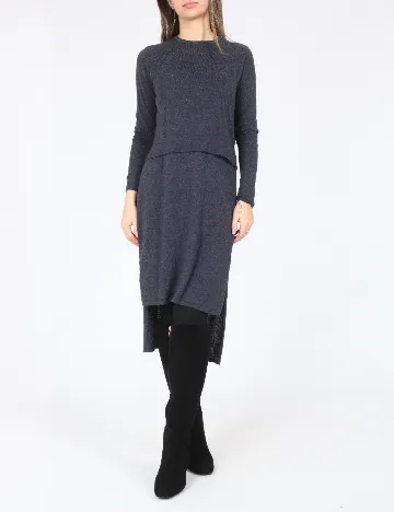 Bluza Zara, bleumarin Albastru