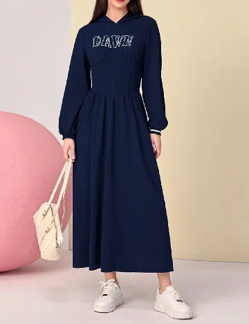 Rochie medie SHEIN, bleumarin Albastru