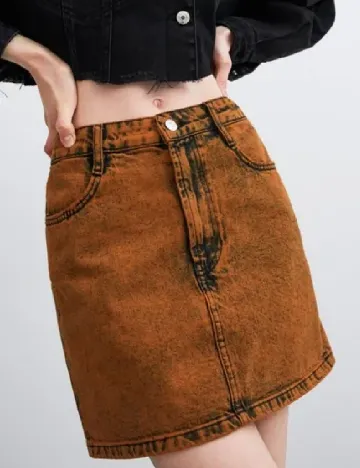 Fusta Zara, portocaliu Portocaliu