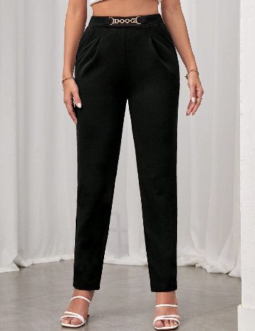 Pantaloni SHEIN, negru