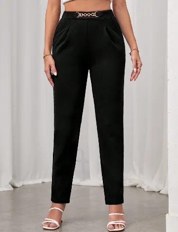 Pantaloni SHEIN, negru Negru