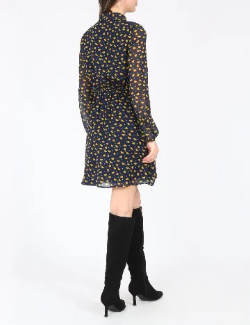 Rochie scurta Zara, bleumarin Albastru