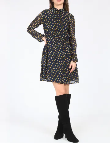 Rochie scurta Zara, bleumarin Albastru