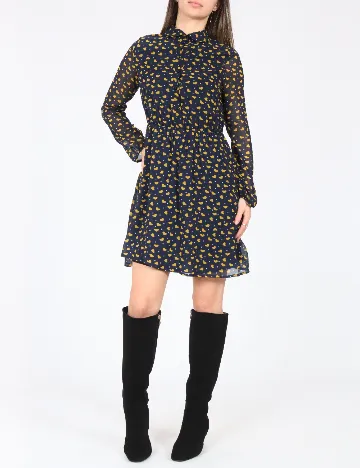 Rochie scurta Zara, bleumarin Albastru