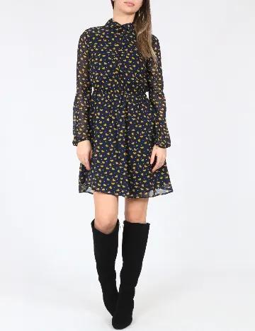 Rochie scurta Zara, bleumarin Albastru