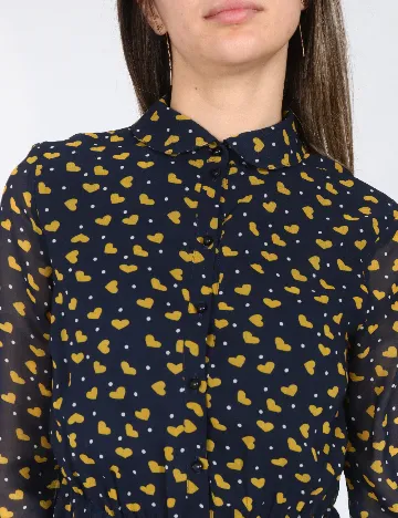 Rochie scurta Zara, bleumarin Albastru