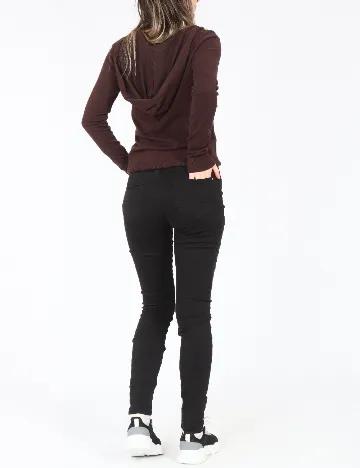 Blugi Bershka, negru Negru