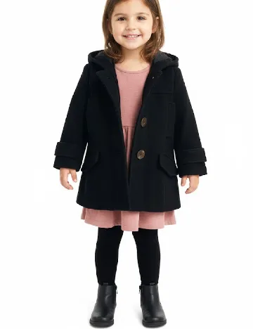 Palton Zara, negru Negru