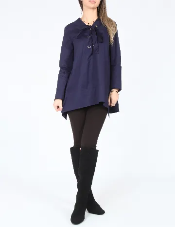 Bluza Zara, bleumarin Albastru