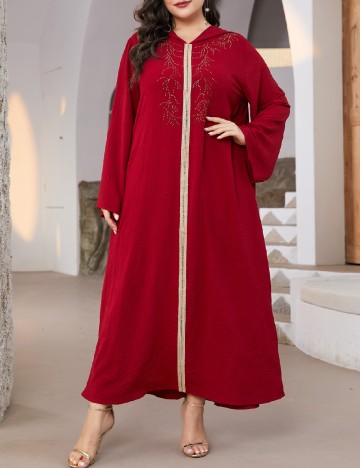 Rochie lunga SHEIN CURVE, rosu