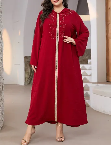 Rochie lunga SHEIN CURVE, rosu Rosu