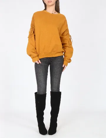 Bluza Bershka, mustar Galben