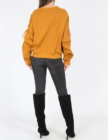 Bluza Bershka, mustar Galben