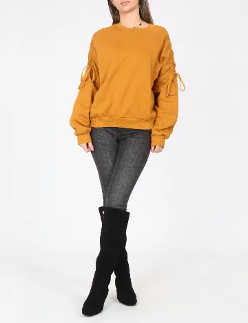 Bluza Bershka, mustar Galben