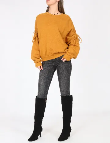 Bluza Bershka, mustar Galben