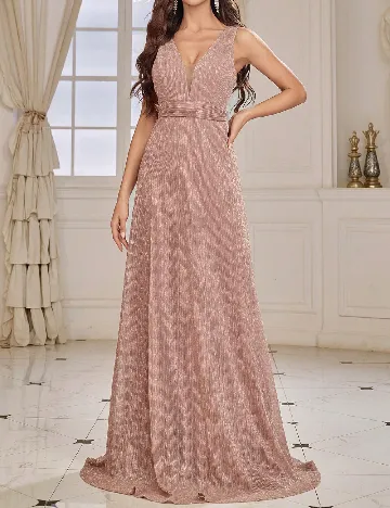 Rochie lunga SHEIN, roz Roz